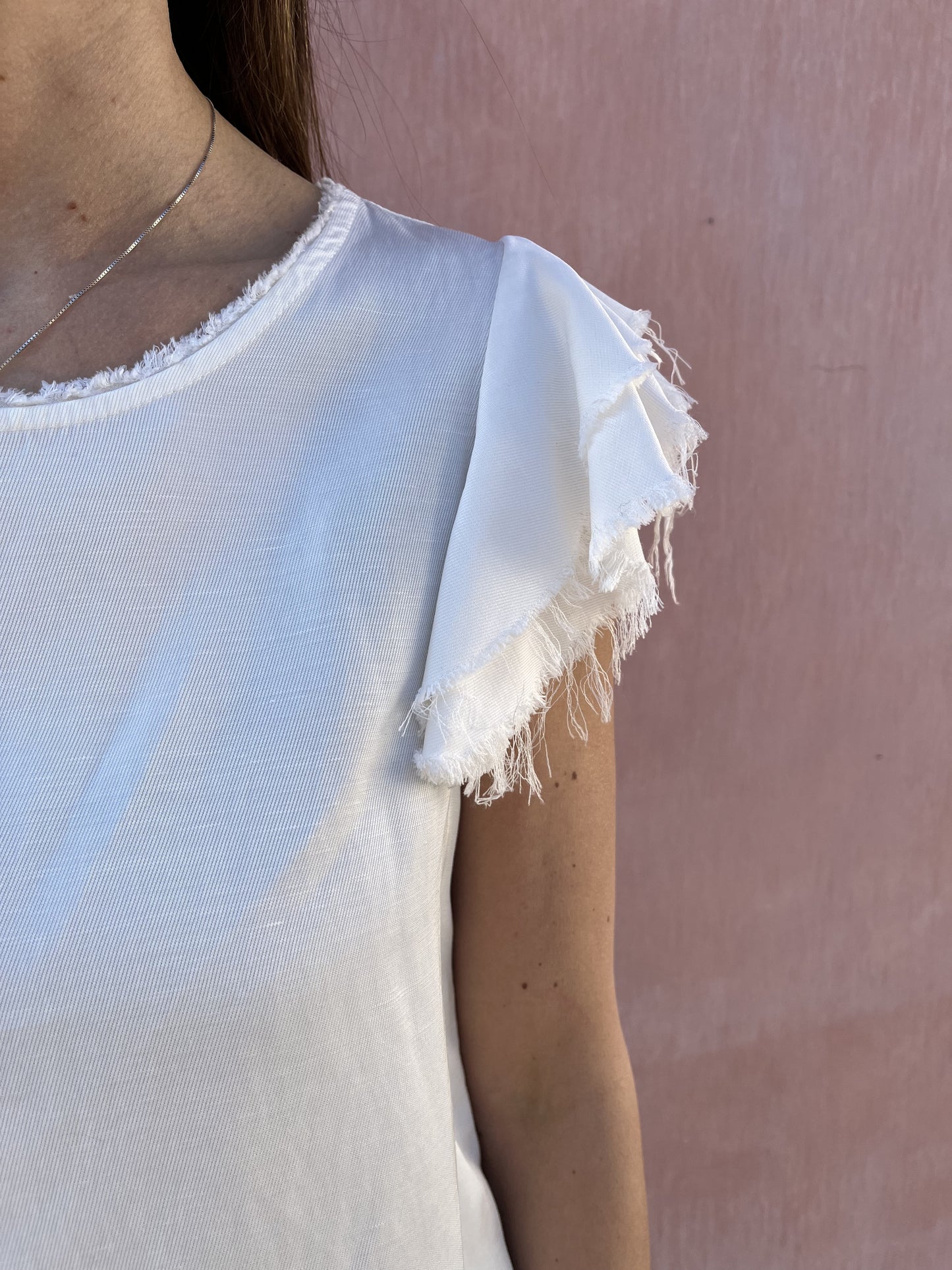 TSHIRT ROUGE MANICA DIXIE