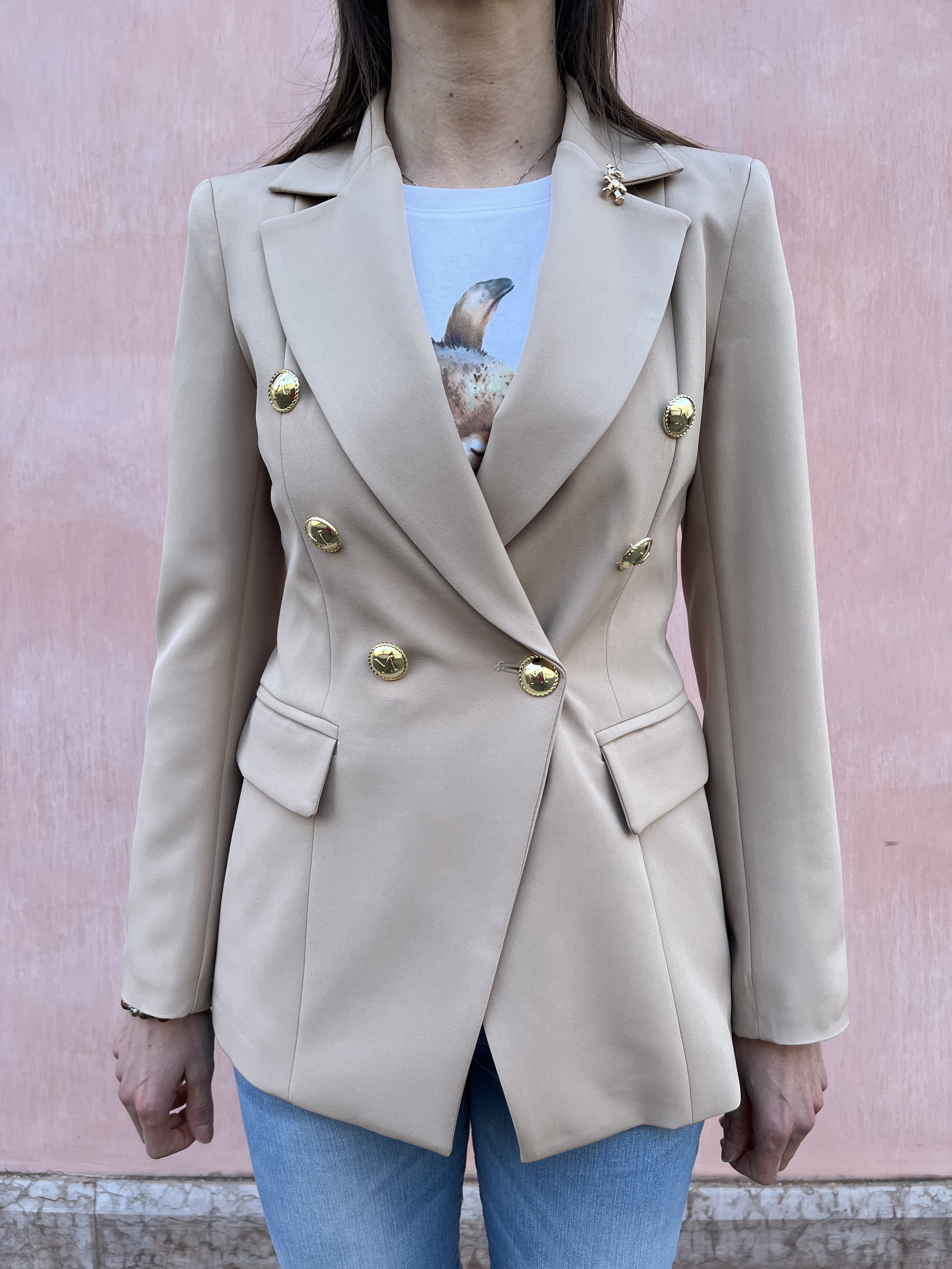 GIACCA BALMAIN DOPPIOPETTO