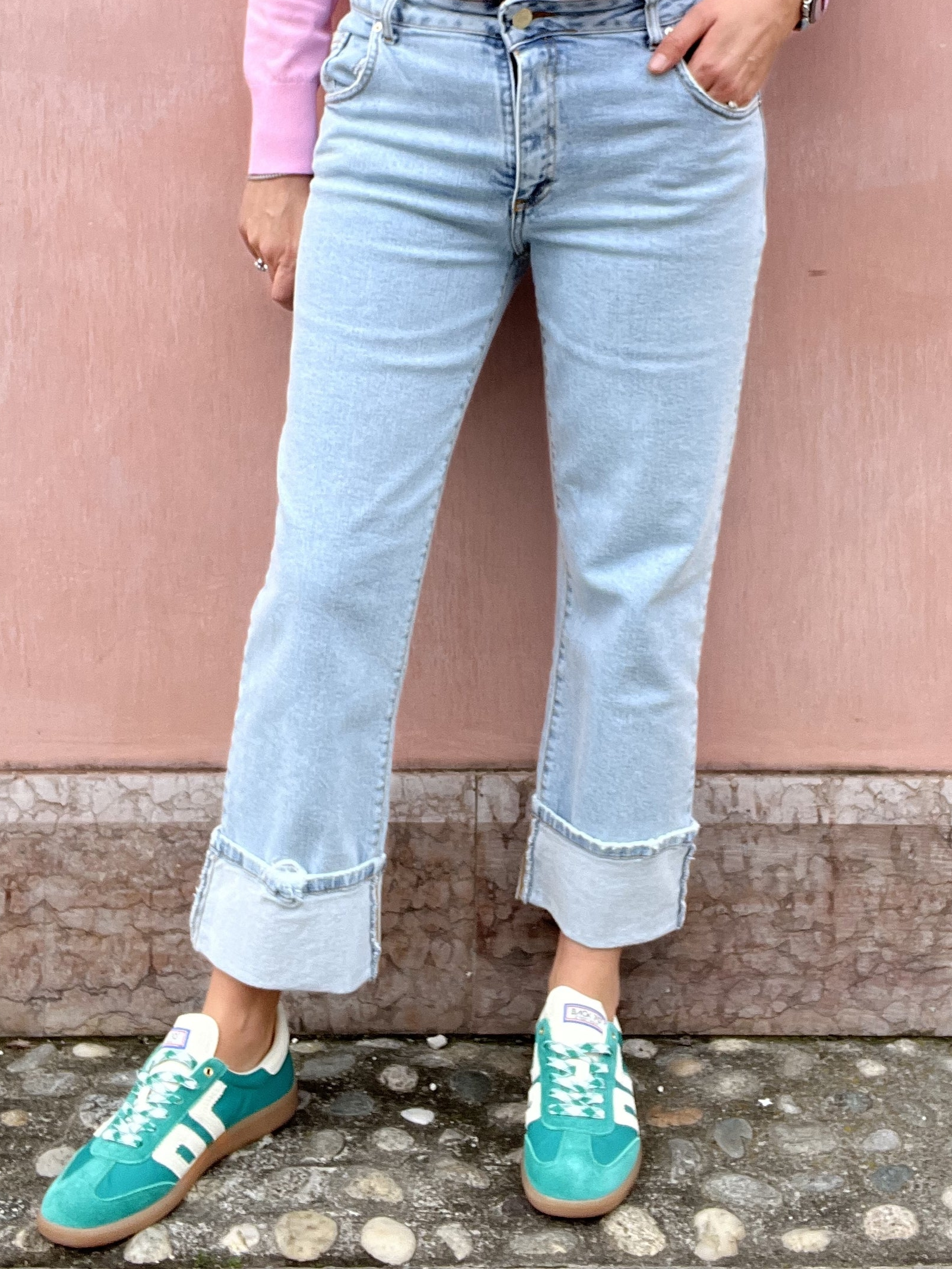 JEANS KATE BLITCH MARMORIZZATO