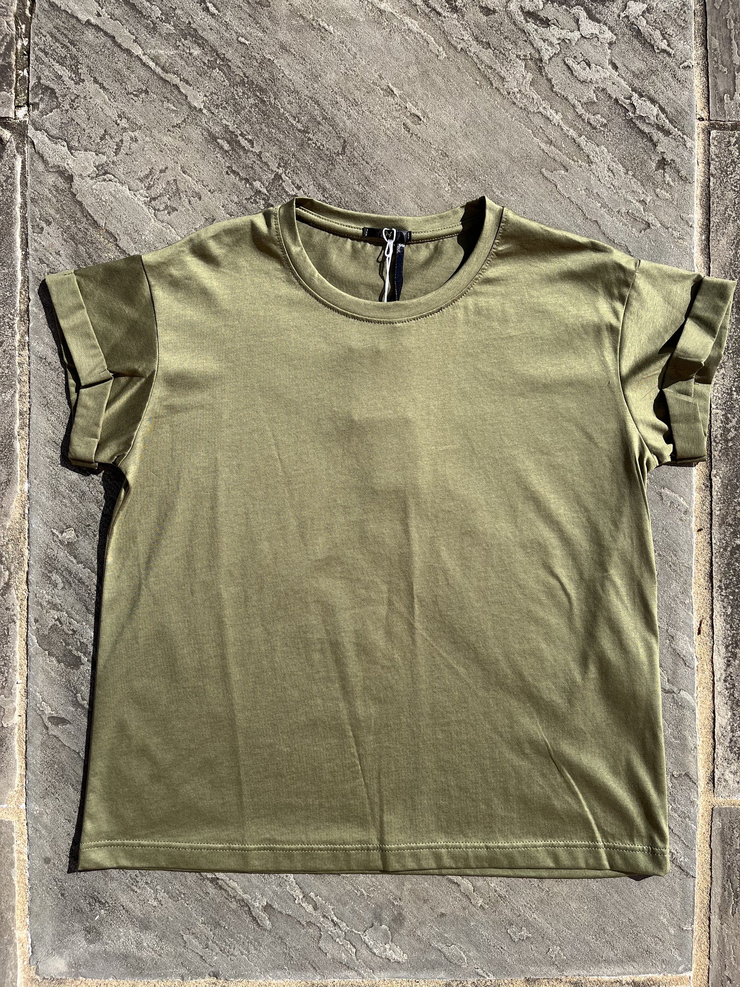 T-SHIRT GIROCOLLO FILO DI SCOZIA
