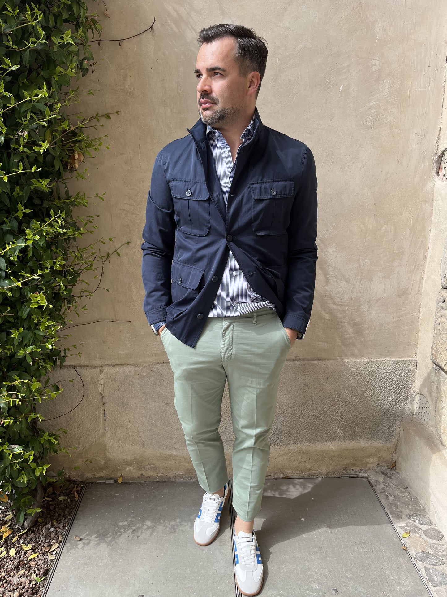 PANTALONE SLIM COTONE