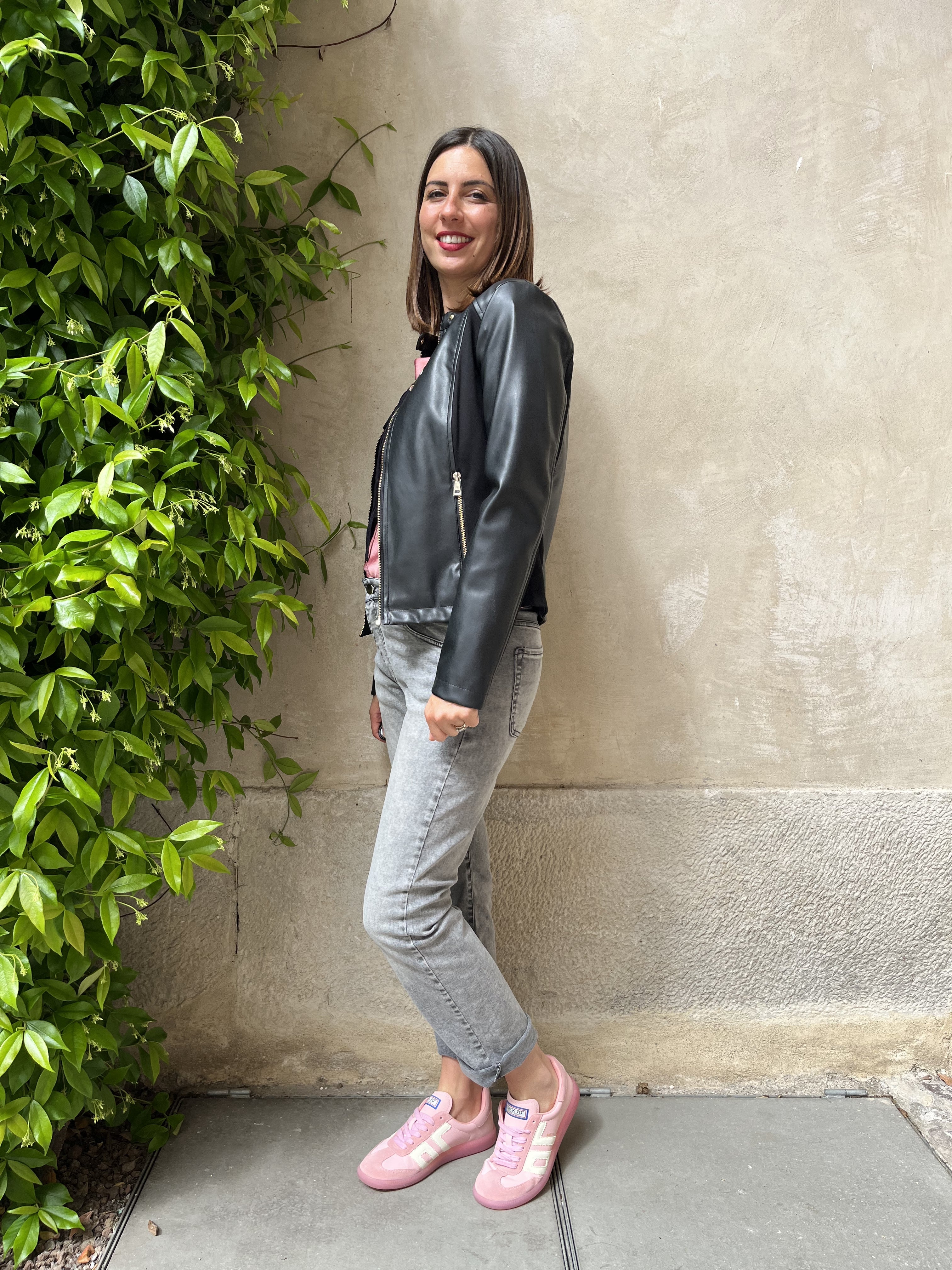 GIUBBINO IN ECOPELLE STRECH