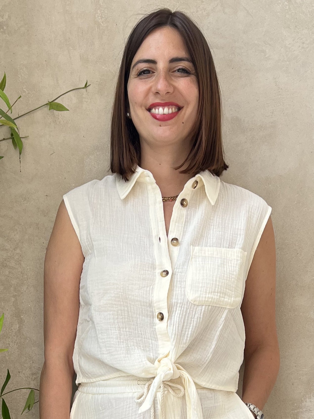 CAMICIA SMANICATA CON NODO