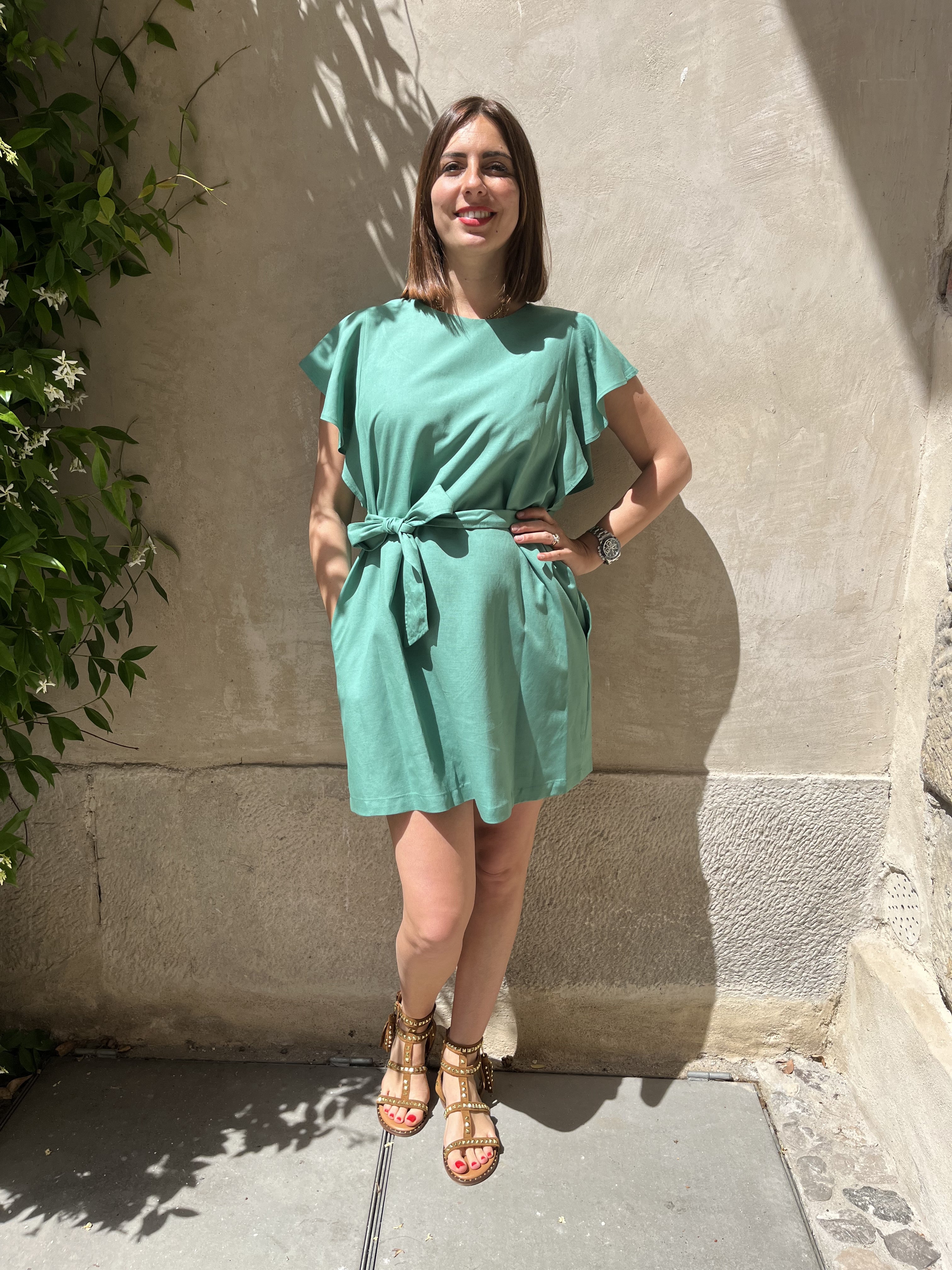VESTITINO VISCOSA E LINO