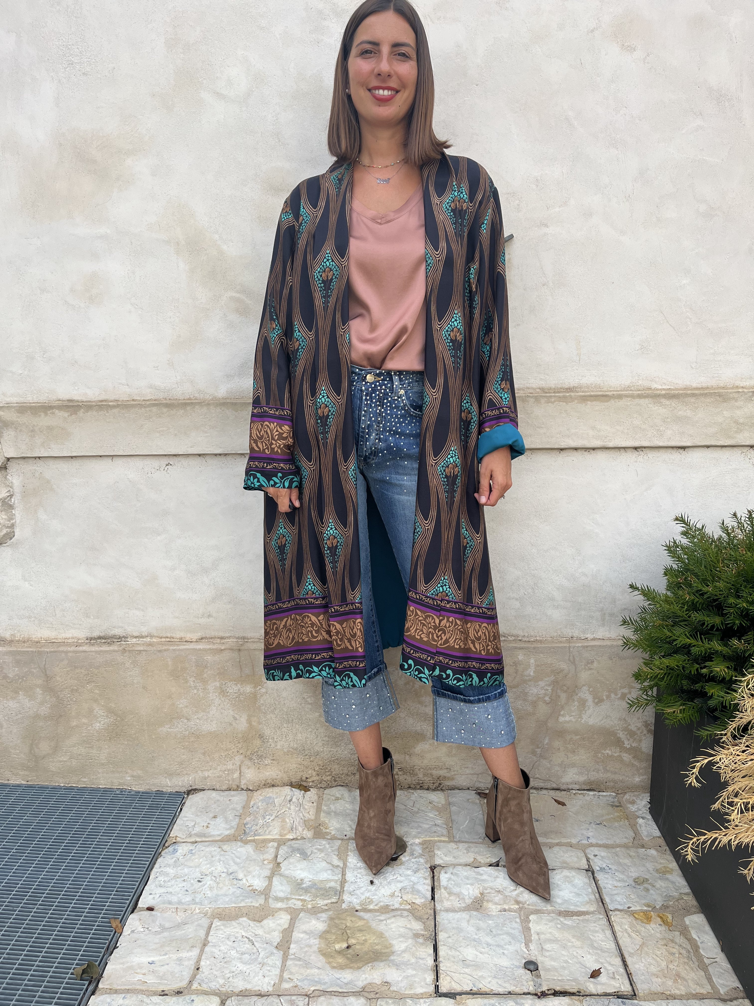 JEANS KATE GAMBA DRITTA STRASS