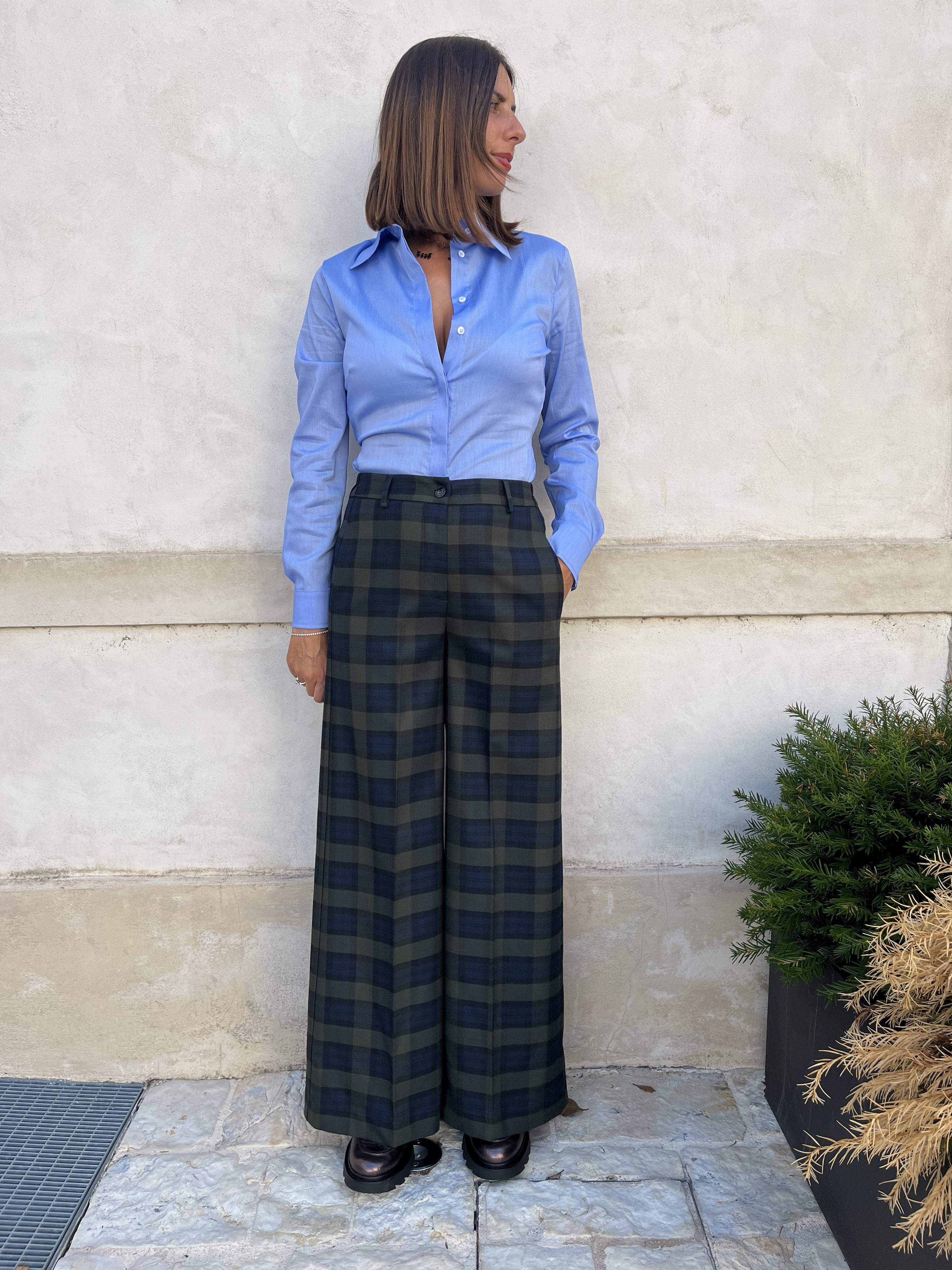 CAMICIA CANGIANTE SLIM FIT