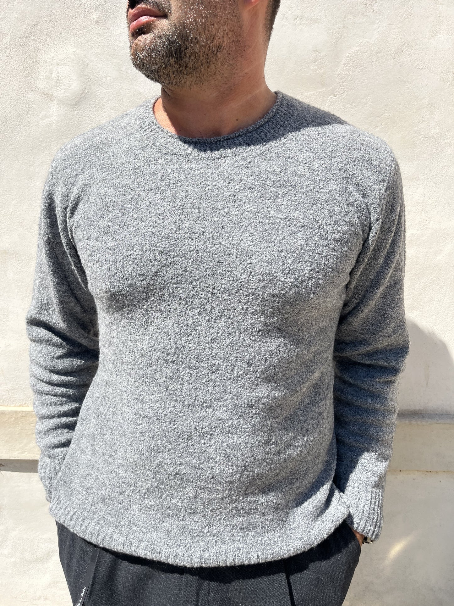 MAGLIONE CINIGLIATO MISTO LANA