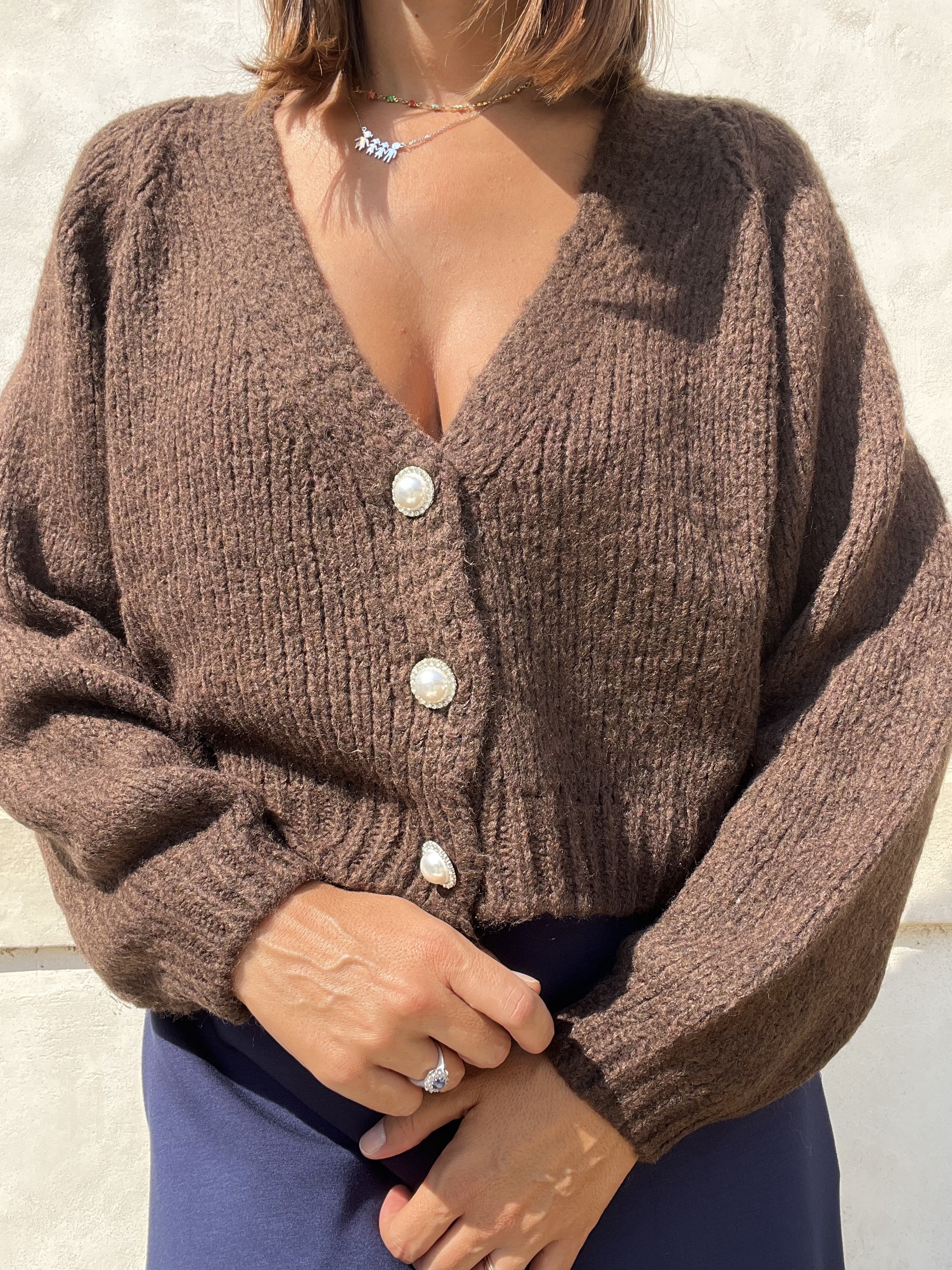 CARDIGAN BOTTONI GIOIELLO