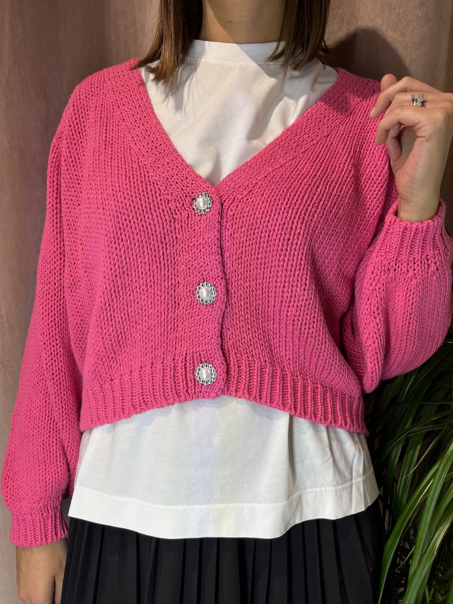 CARDIGAN BOTTONI GIOIELLO