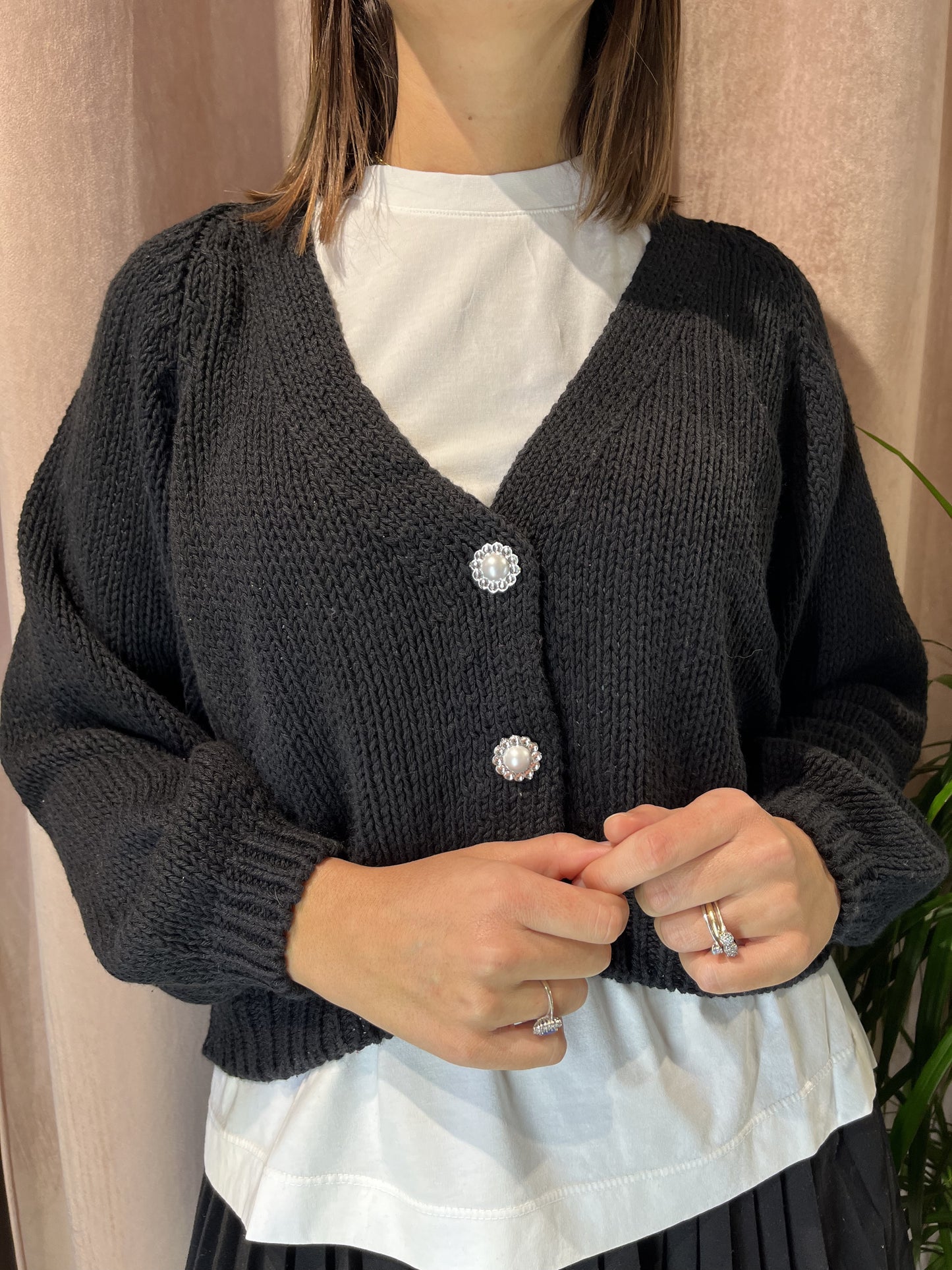 CARDIGAN BOTTONI GIOIELLO