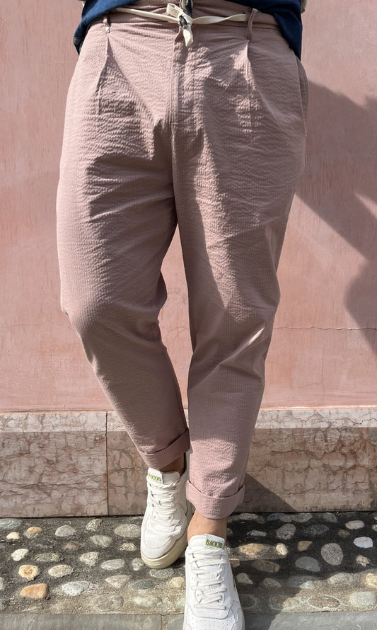 PANTALONE COULISSE GOFFRATO