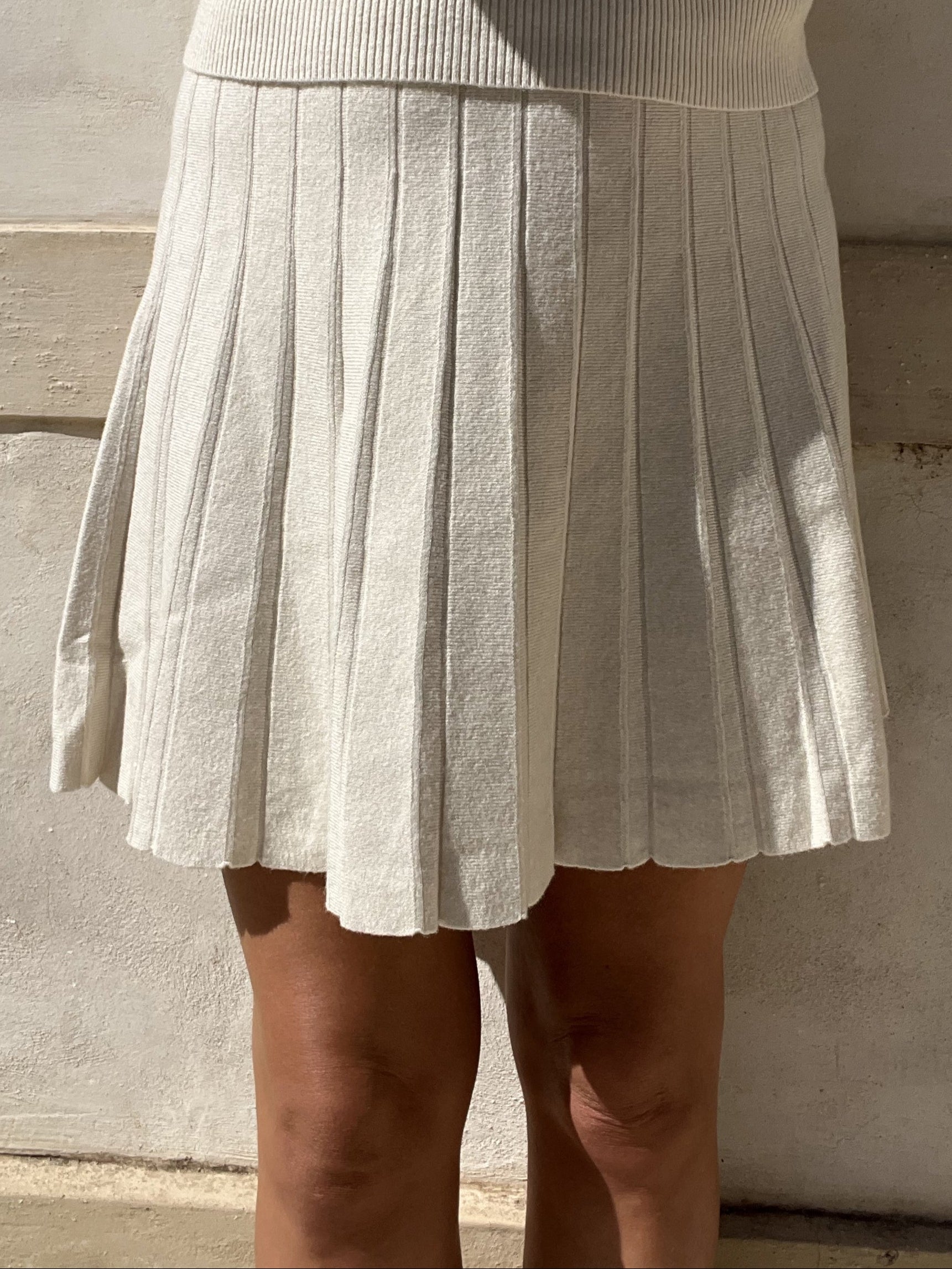 MINIGONNA PLISSE' VISCOSA