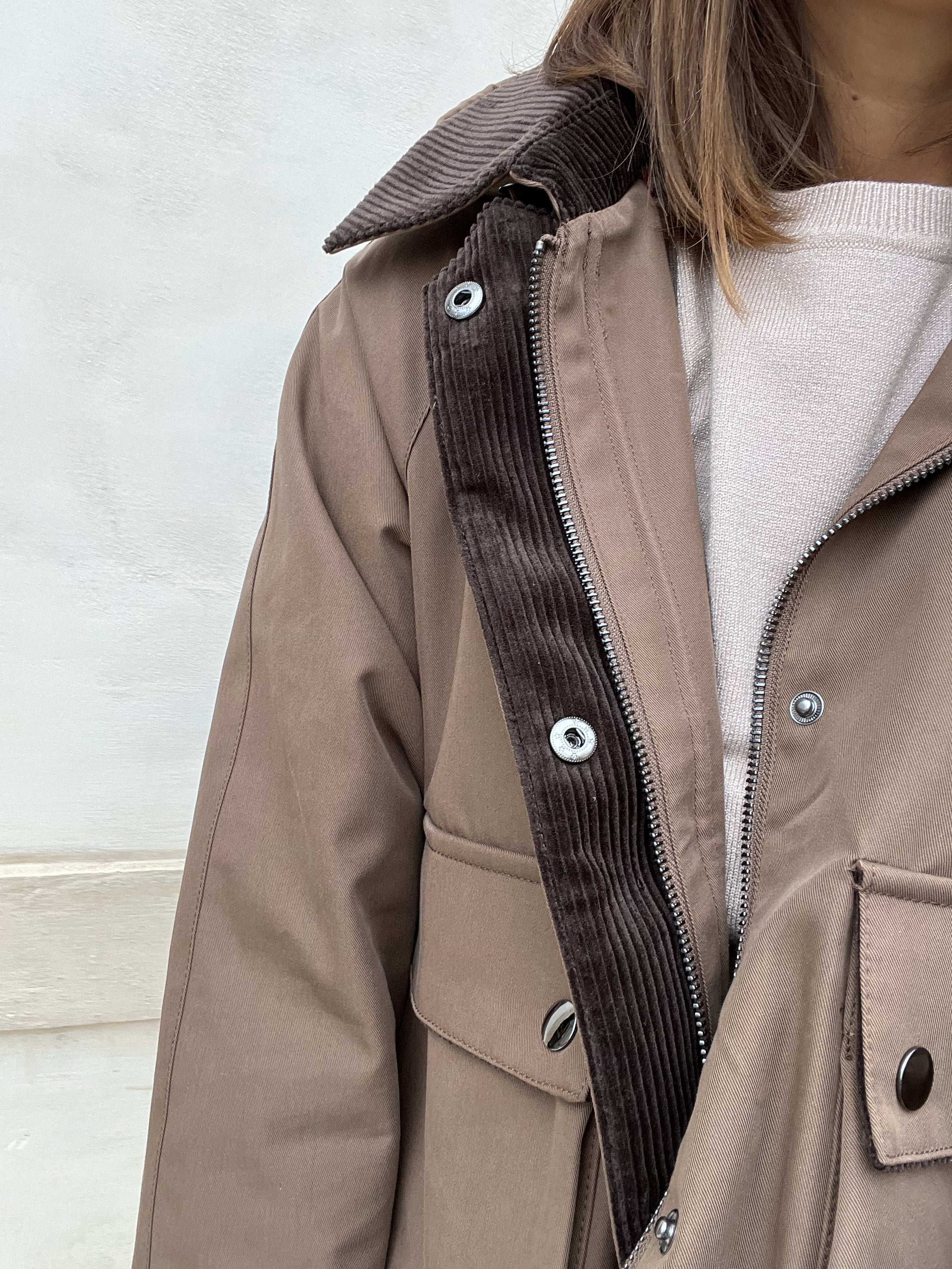 GIUBBOTTO COLLO VELLUTO