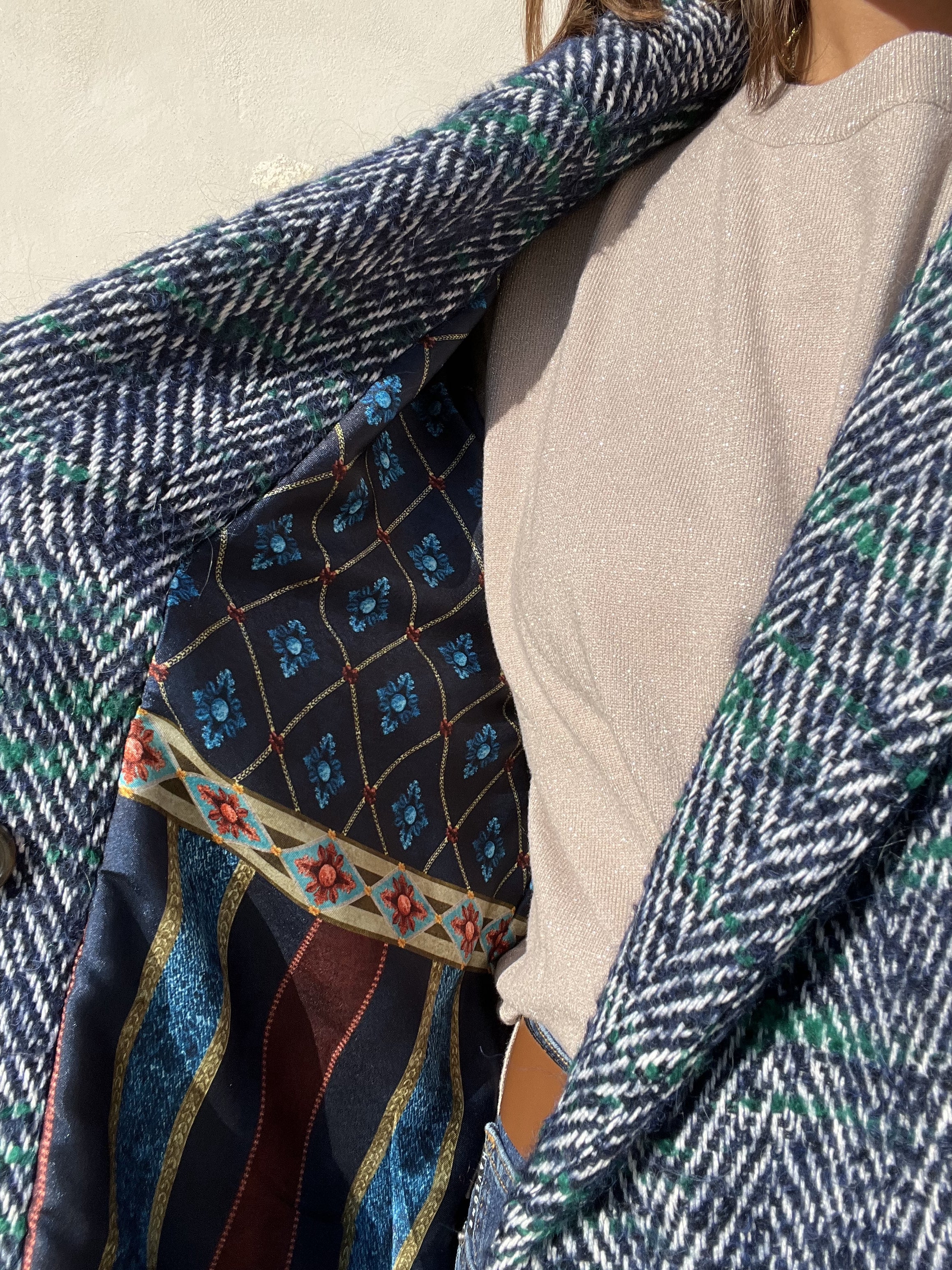 CAPPOTTO LANA SPINATA DOPPIOPETTO