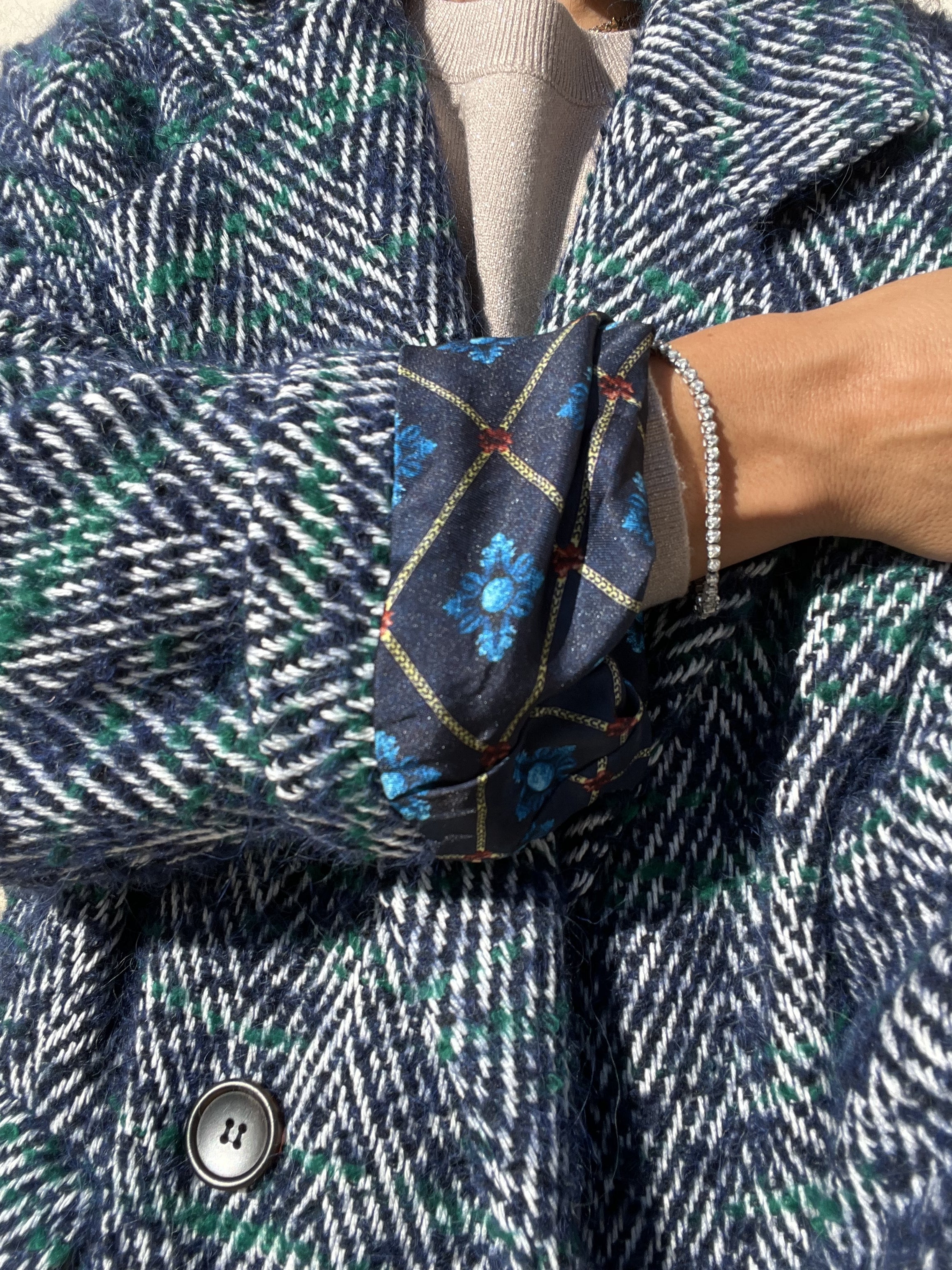 CAPPOTTO LANA SPINATA DOPPIOPETTO