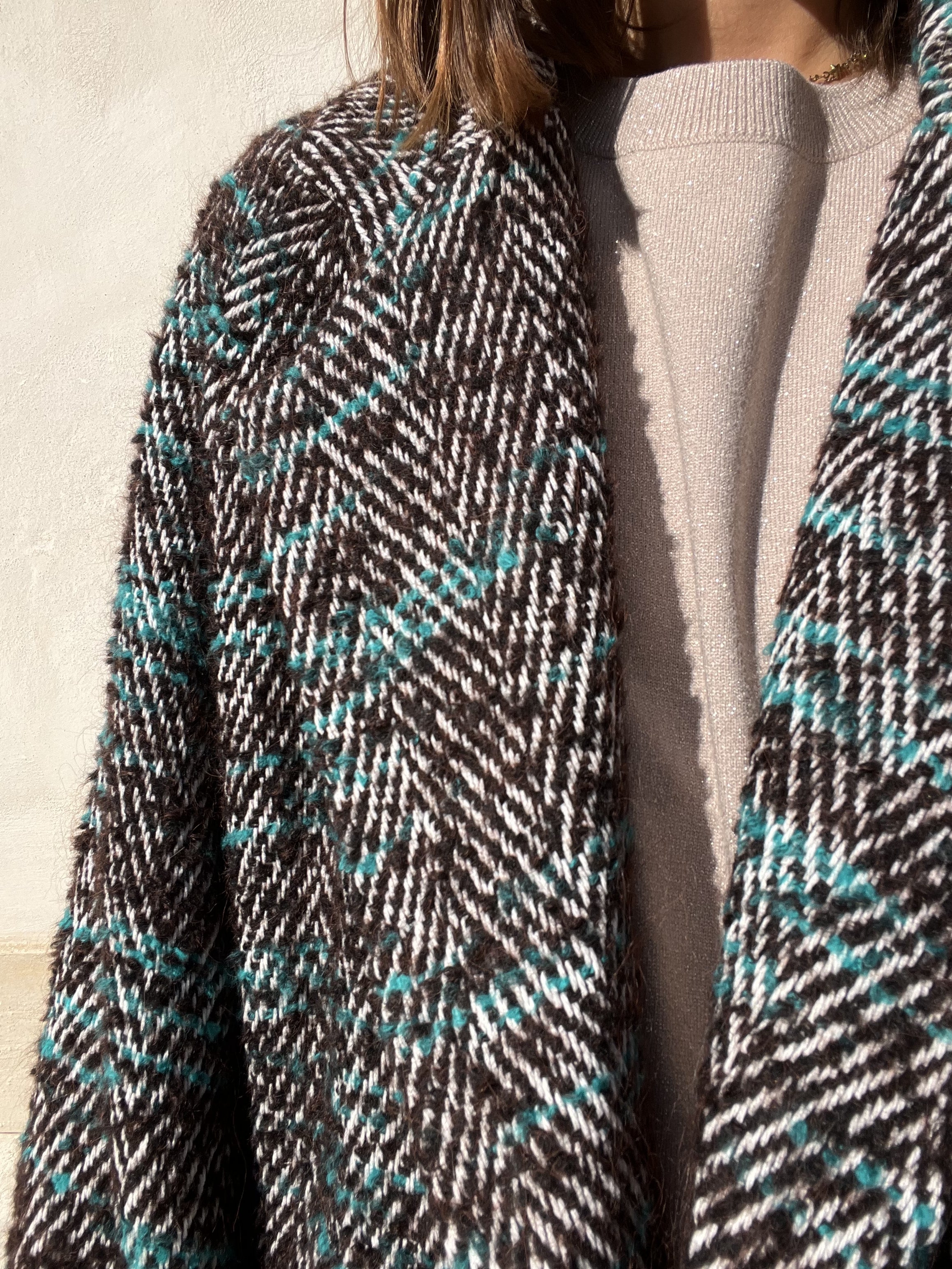 CAPPOTTO LANA SPINATA DOPPIOPETTO