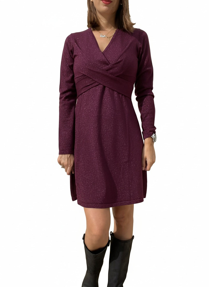 ABITO SCOLLO V INCROCIATO