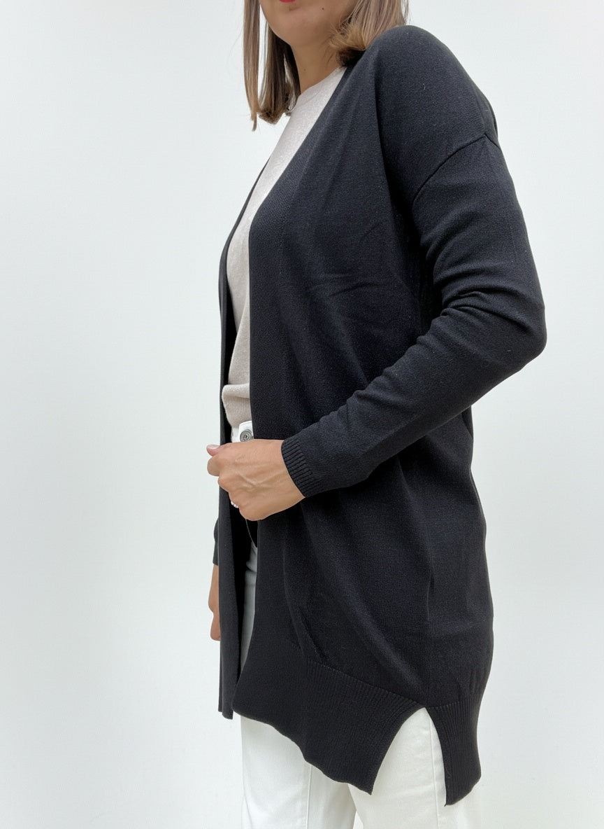 CARDIGAN PARICOLLO BASICO
