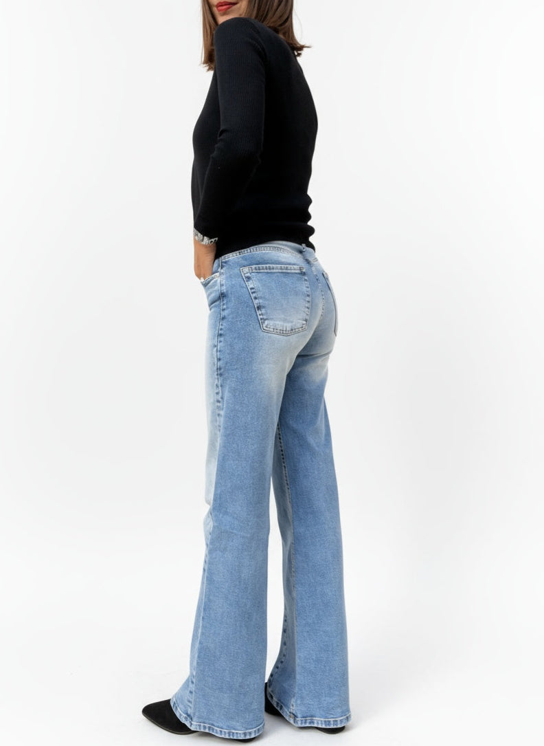 JEANS MOLLY GAMBA PALAZZO