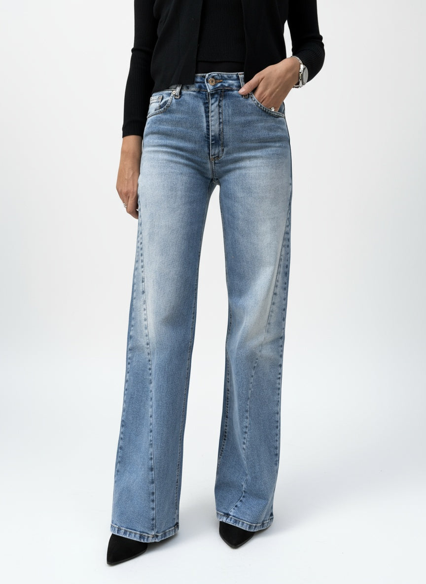 JEANS MOLLY GAMBA PALAZZO