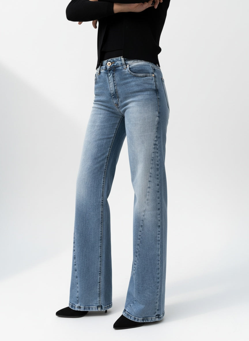 JEANS MOLLY GAMBA PALAZZO