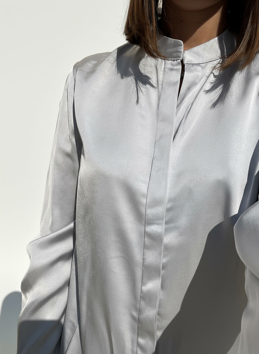 CAMICIA COREANA IN VISCOSA