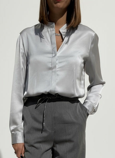 CAMICIA COREANA IN VISCOSA