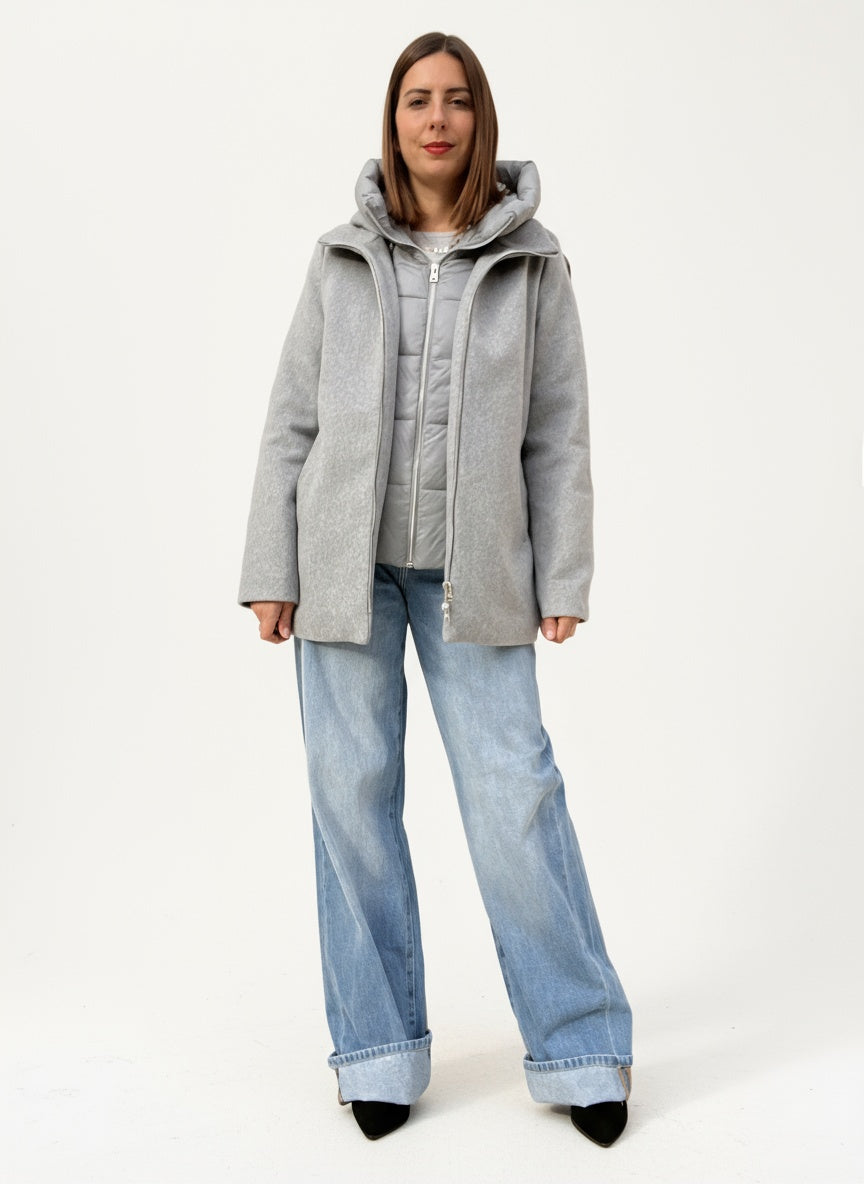 CAPPOTTO CORTO CON IMBOTTITURA