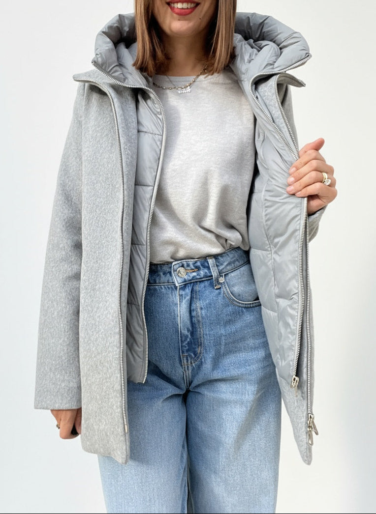 CAPPOTTO CORTO CON IMBOTTITURA