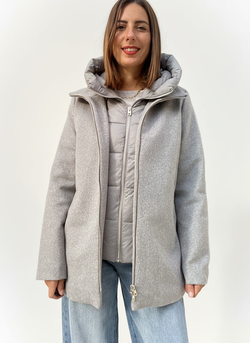 CAPPOTTO CORTO CON IMBOTTITURA