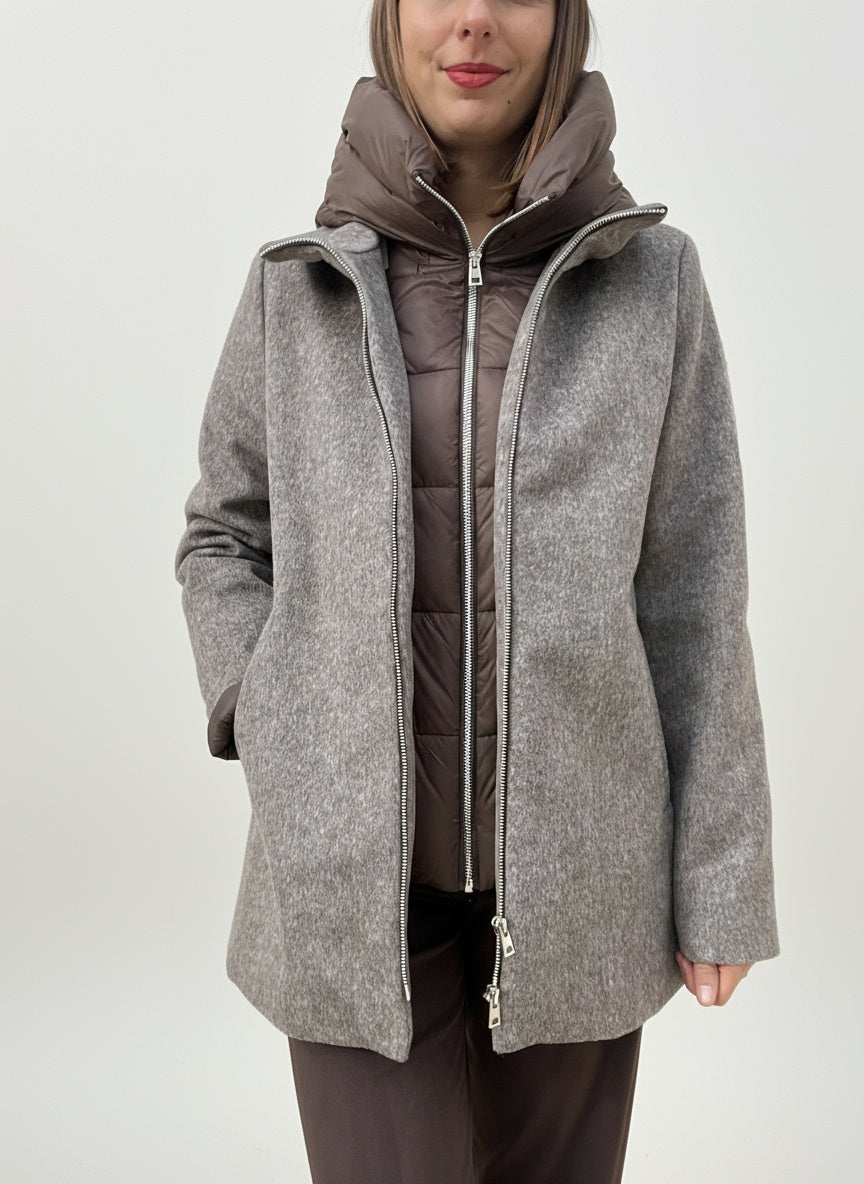 CAPPOTTO CORTO CON IMBOTTITURA