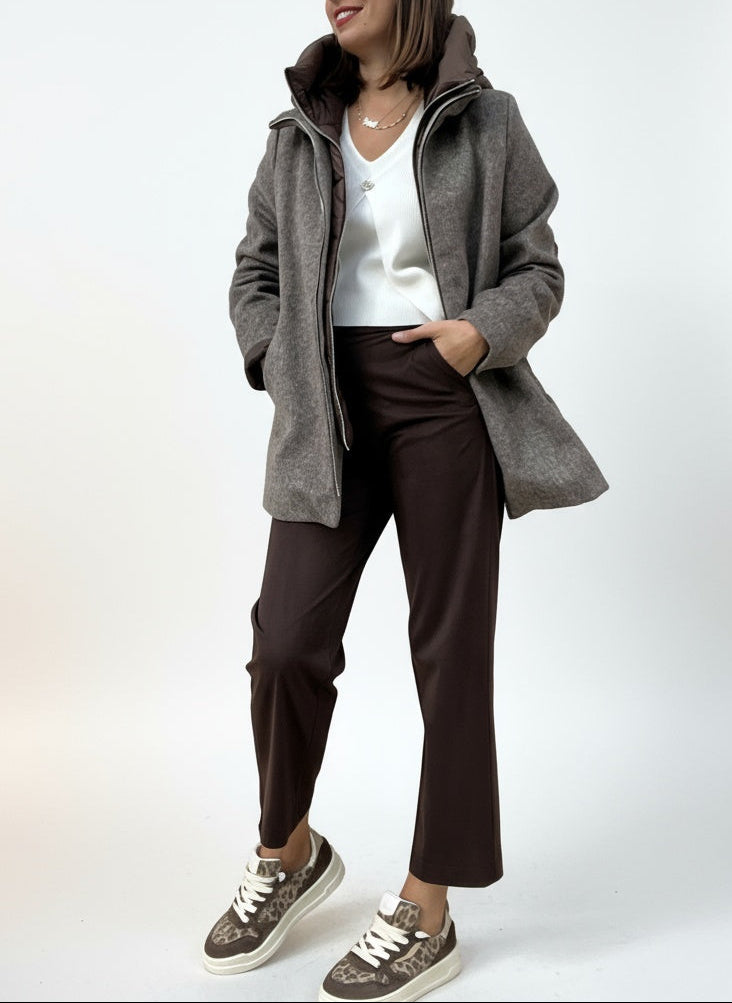 CAPPOTTO CORTO CON IMBOTTITURA