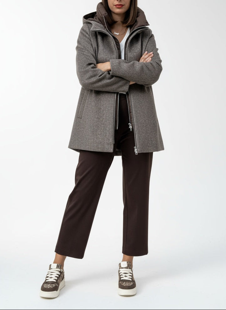 CAPPOTTO CORTO CON IMBOTTITURA