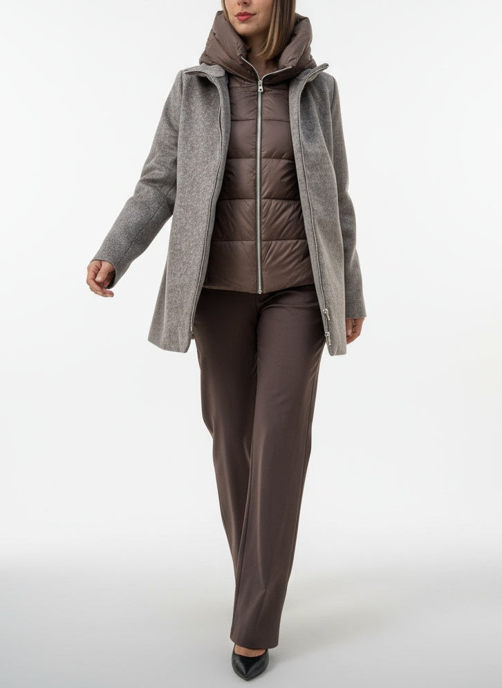 CAPPOTTO CORTO CON IMBOTTITURA