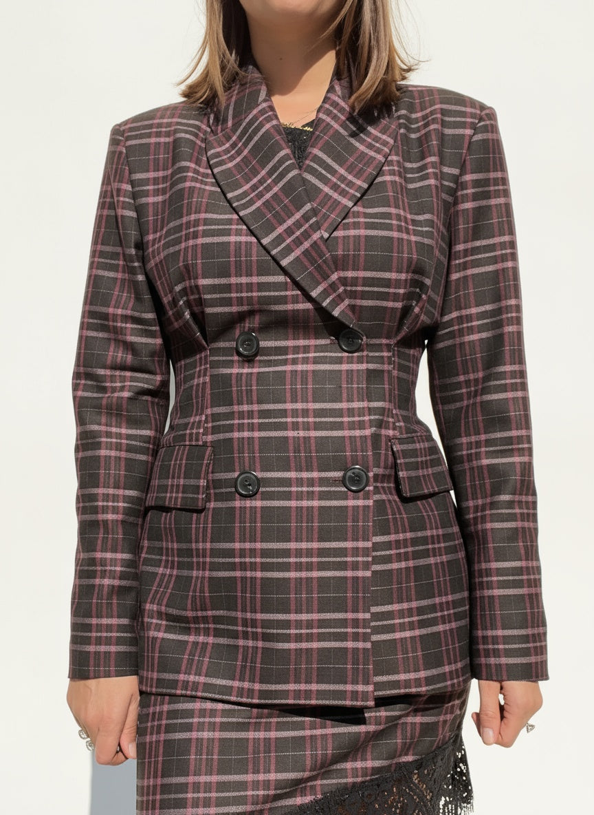 GIACCA GALLES BORDEAUX