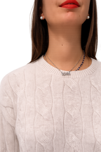 PARICOLLO REBECCA OVER TRECCE CASHMERE