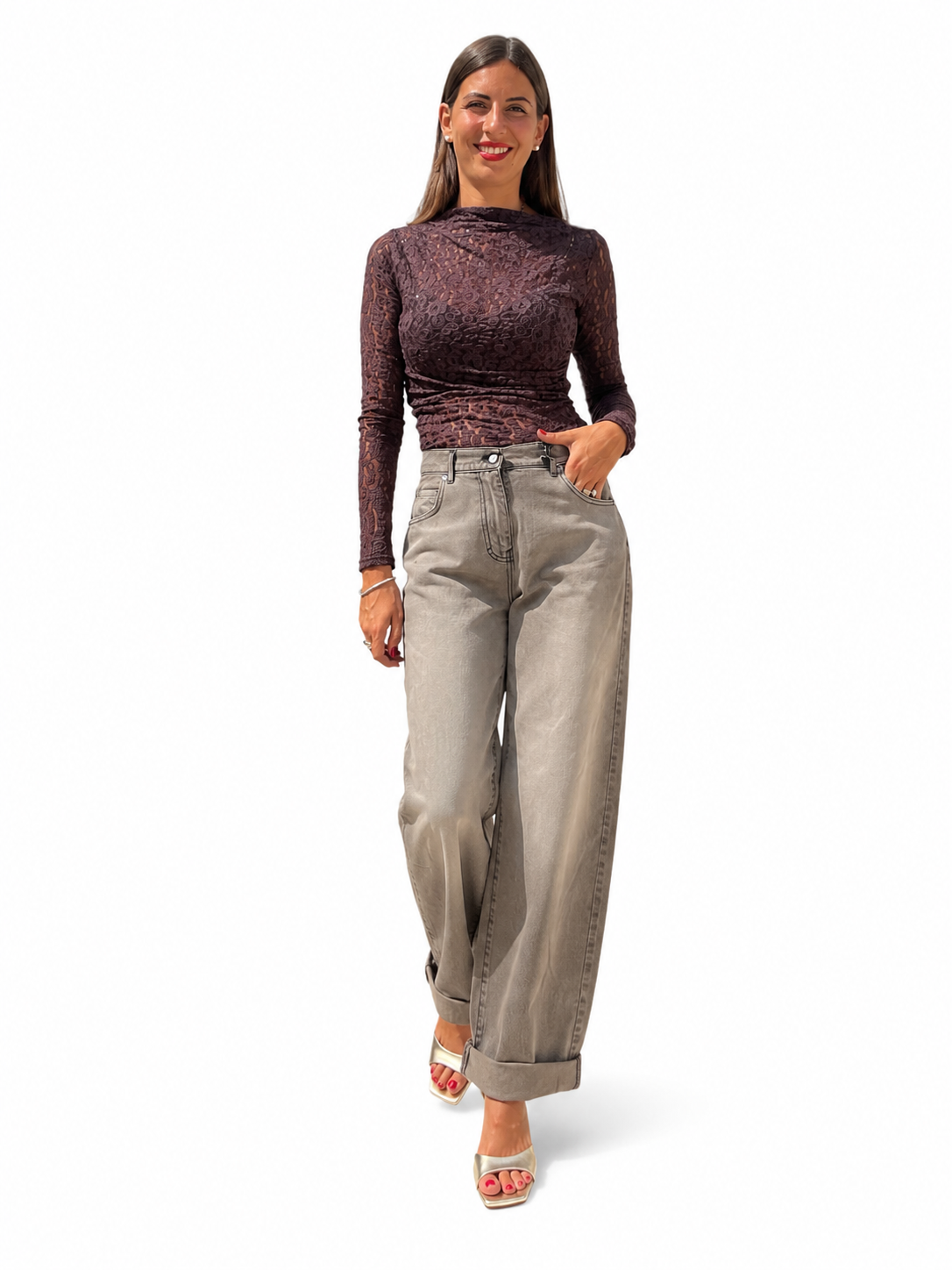 MAGLIA PIZZO AVOINE