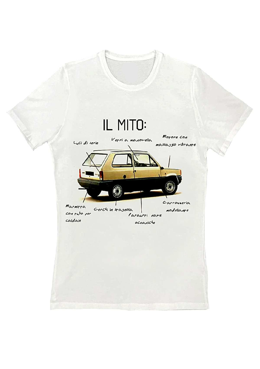 TSHIRT UOMO PANDA IL MITO