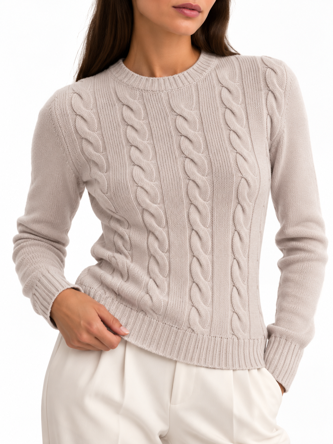 MAGLIONE MISTO CASHMERE