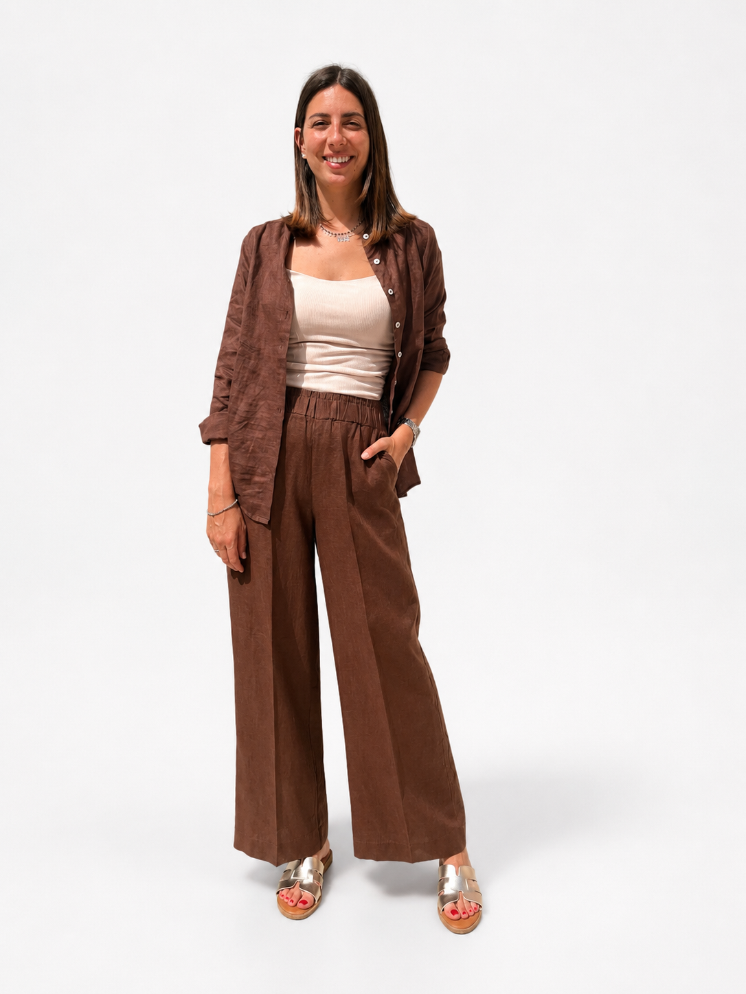 CAMICIA COREANA LINO