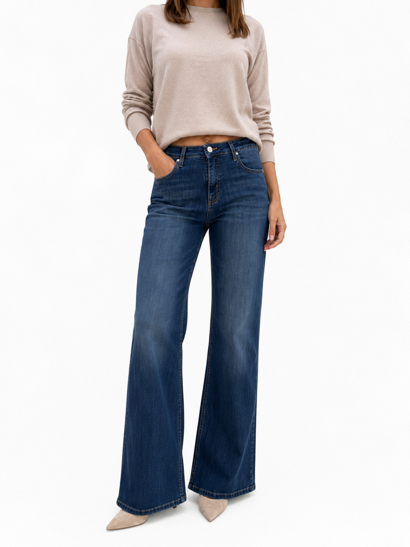 JEANS GLORIA BLU