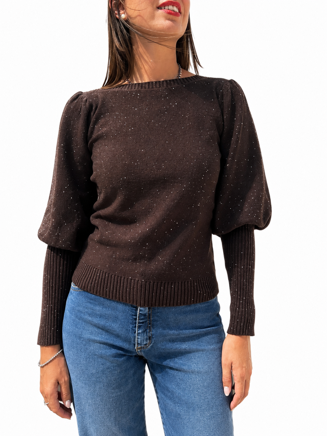 MAGLIONE SHINE PALLONCINO