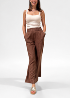 PANTALONE GAMBA LARGA LINO