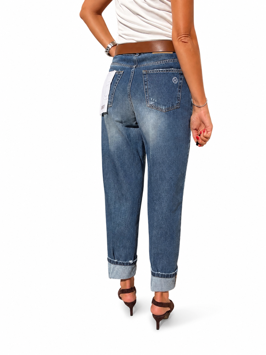 JEANS MANDY BLU SCARICATO