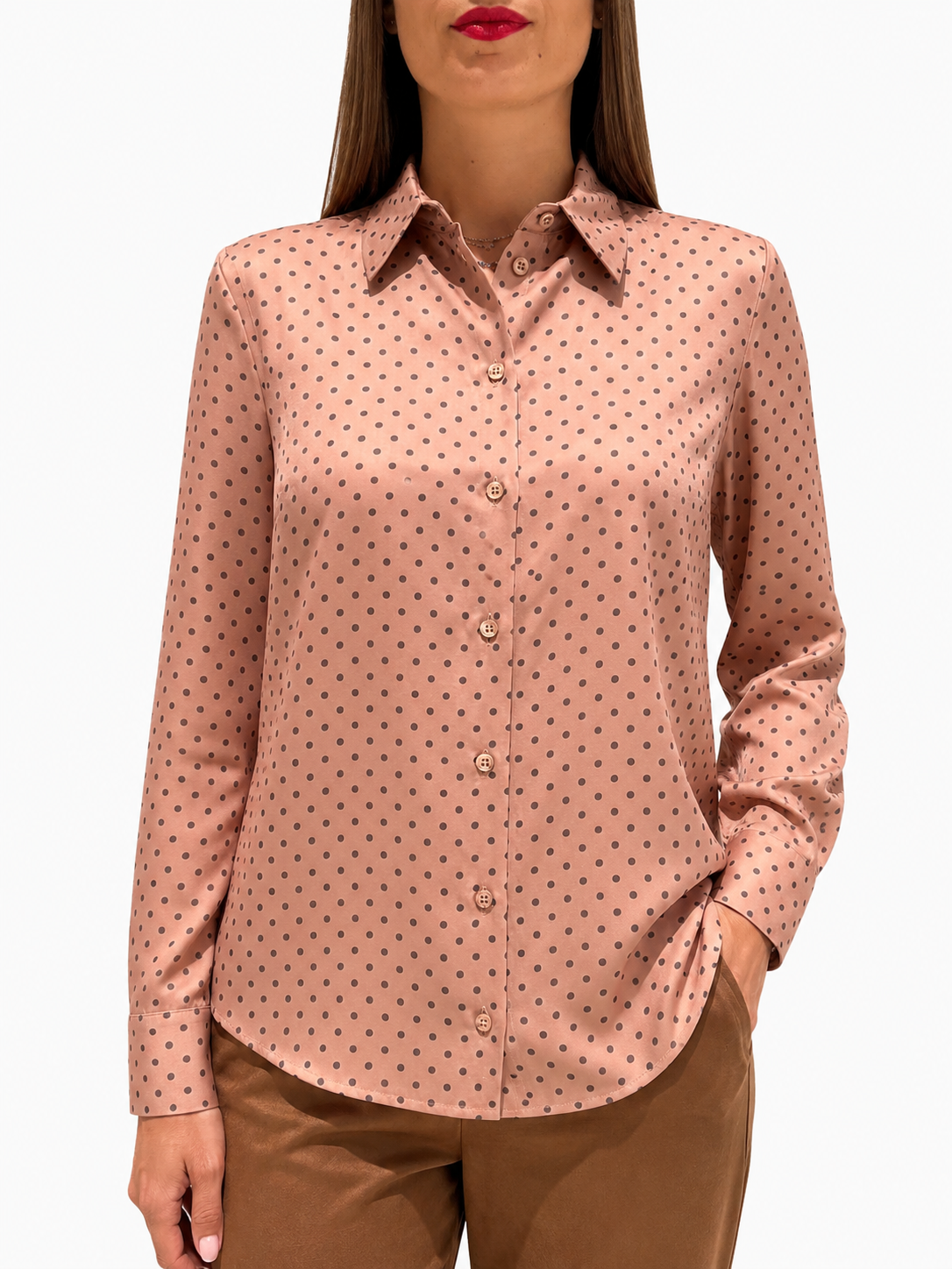 CAMICIA RASO POIS