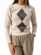 MAGLIONE GIROCOLLO ARGAYLE