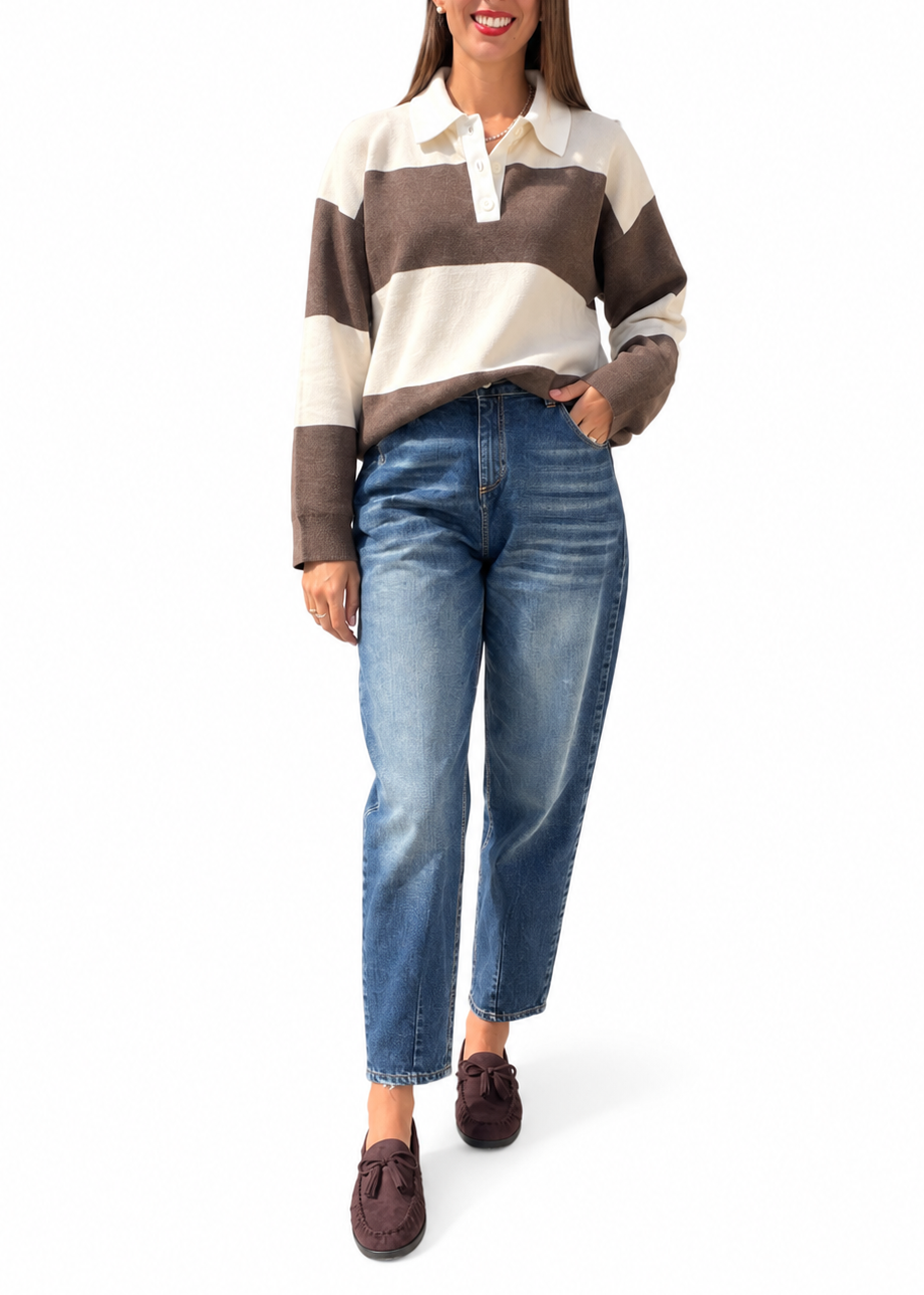 JEANS CROPPED SUGAR