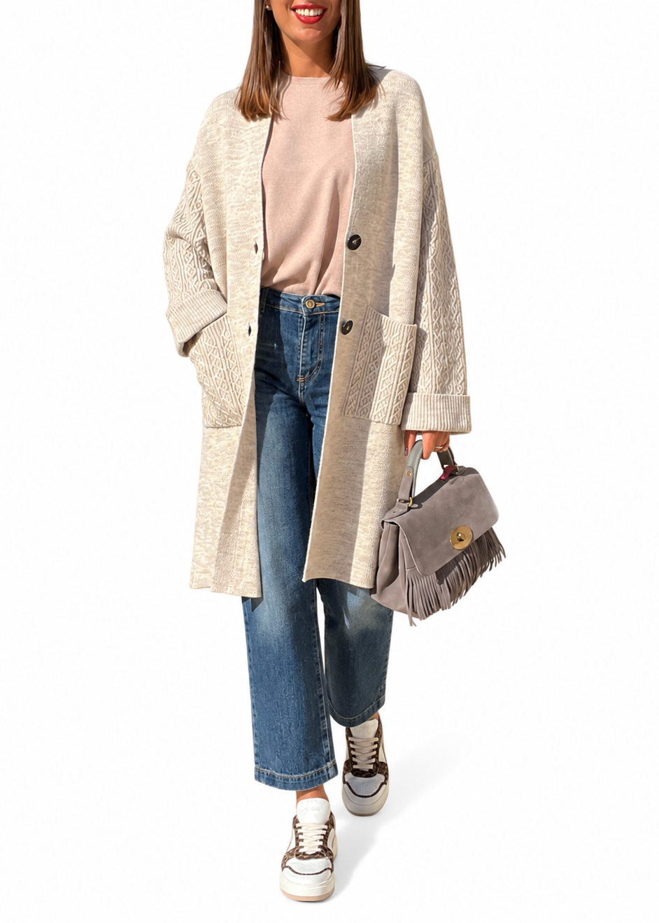CAPPOTTO IN MAGLIA
