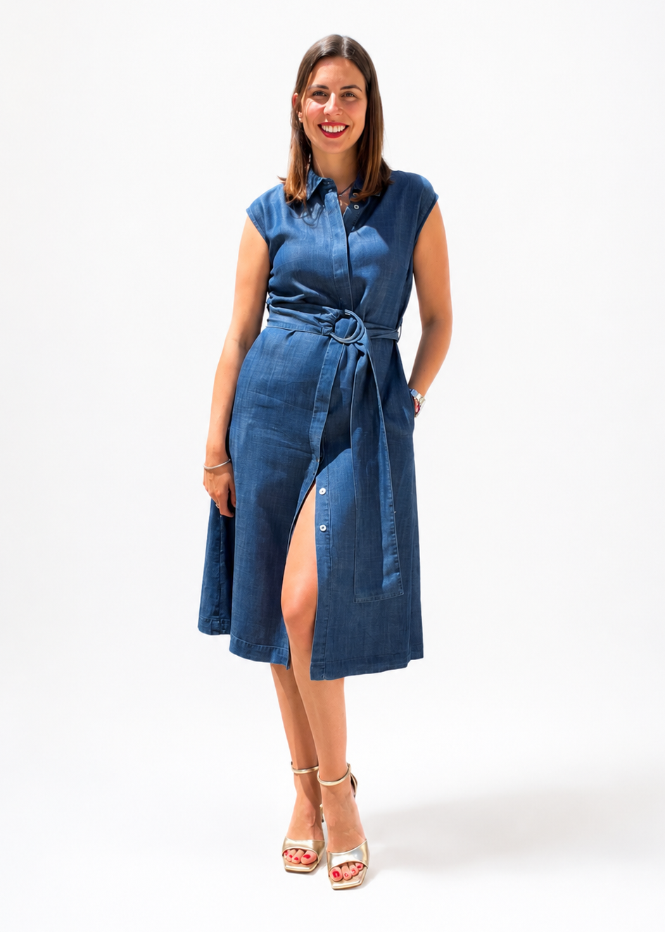CHEMISIER IN DENIM