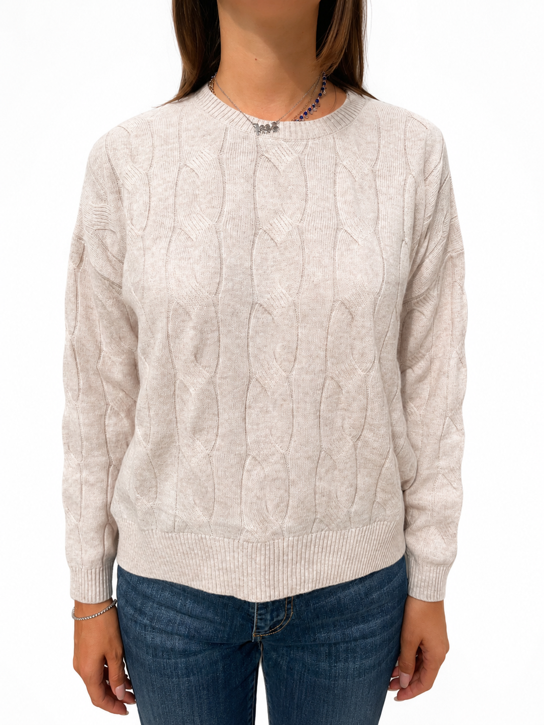 PARICOLLO REBECCA OVER TRECCE CASHMERE